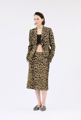 Jacquard Leo Rock, Brown Olive from ODEEH 