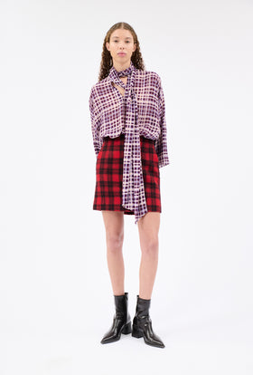 Felted Tartan Rock, Paprika from ODEEH 