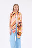 Embroidered Rainbow Schal, Rose from ODEEH 