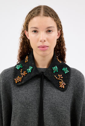 Heavy Serge Kragen, Opal Green from ODEEH 