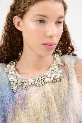 RHINESTONE Collier, Glass from ODEEH 