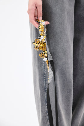 RHINESTONE Collier, Gold from ODEEH 