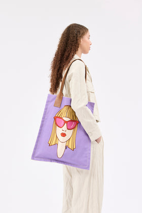 ODEEH Painting Bag, Dark Lilac from ODEEH 