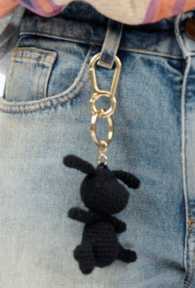 DOG Key Chain, Jet Black from ODEEH 