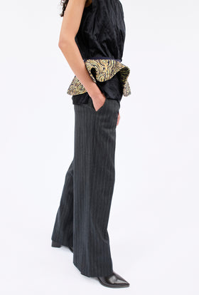 PAISLEY WAVES Rüsche, Greengold from ODEEH 