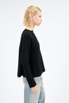MERINO WOOL Pullover, Schwarz from ODEEH 