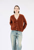 Light Cashmere Cardigan, English red from ODEEH 