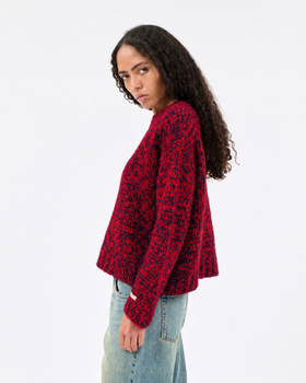 ALPACA WOOL MIX Pullover, Poppy from ODEEH 