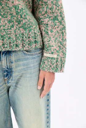 ALPACA WOOL MIX Pullover, Russian green from ODEEH 