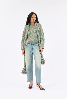 ALPACA WOOL MIX Pullover, Russian green from ODEEH 