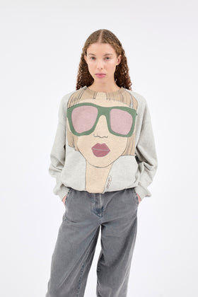 FRENCH TERRY Jersey Sweatshirt, Lilly from ODEEH 