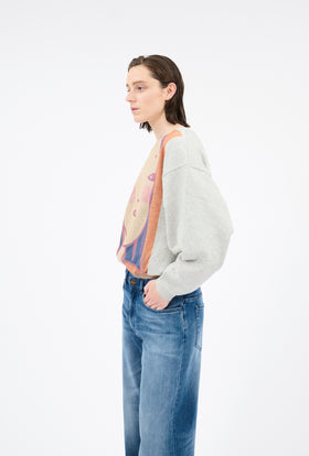 FRENCH TERRY Jersey Sweatshirt, Orange from ODEEH 